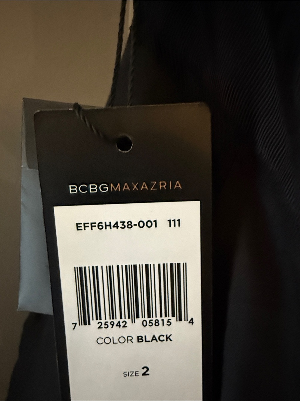 BCBGMaxAzria Black Tiered Halter Maxi Dress - Picture 7 of 8